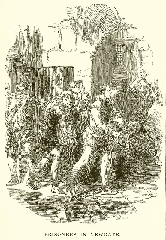 Prisioneros en Newgate de English School