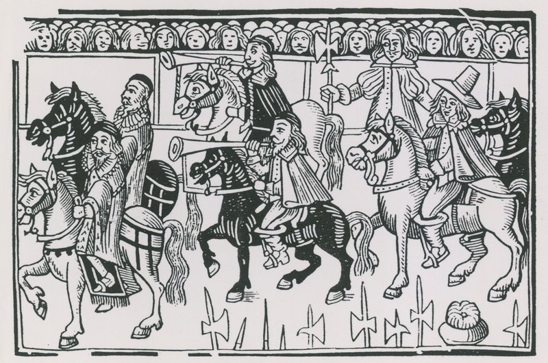 Procesión a caballo de English School
