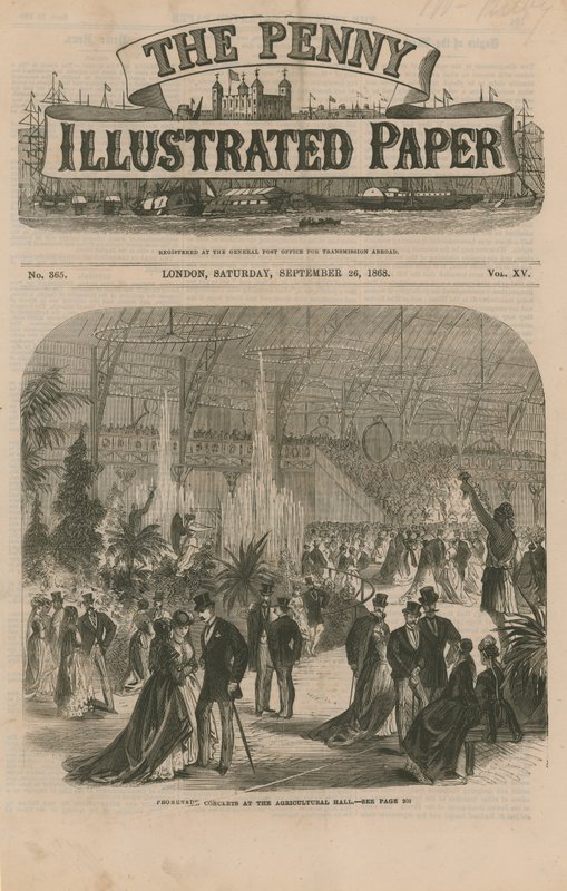 Conciertos de paseo en el Agricultural Hall de English School