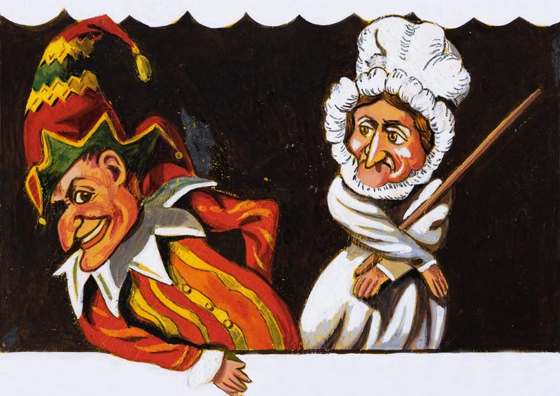 Punch y Judy de English School