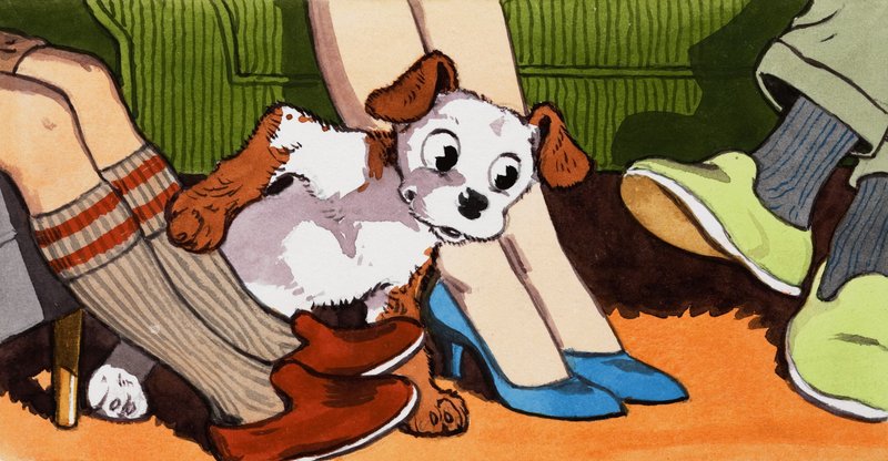 Cachorro de English School