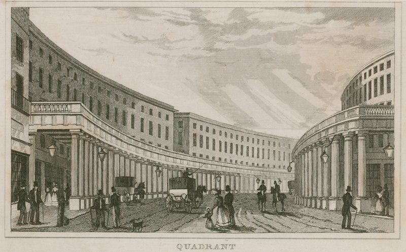 Cuadrante, Regent Street, Londres de English School