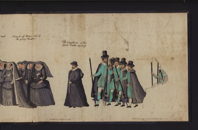 Procesión Fúnebre de la Reina Isabel I de English School