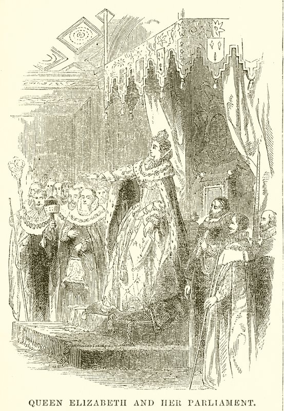 Reina Isabel y su parlamento de English School