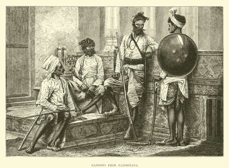 Rajputs de Rajputana de English School