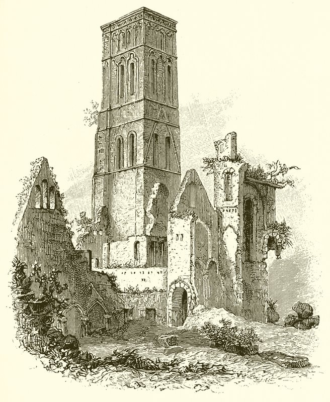 Restos de la Abadía de Osney de English School