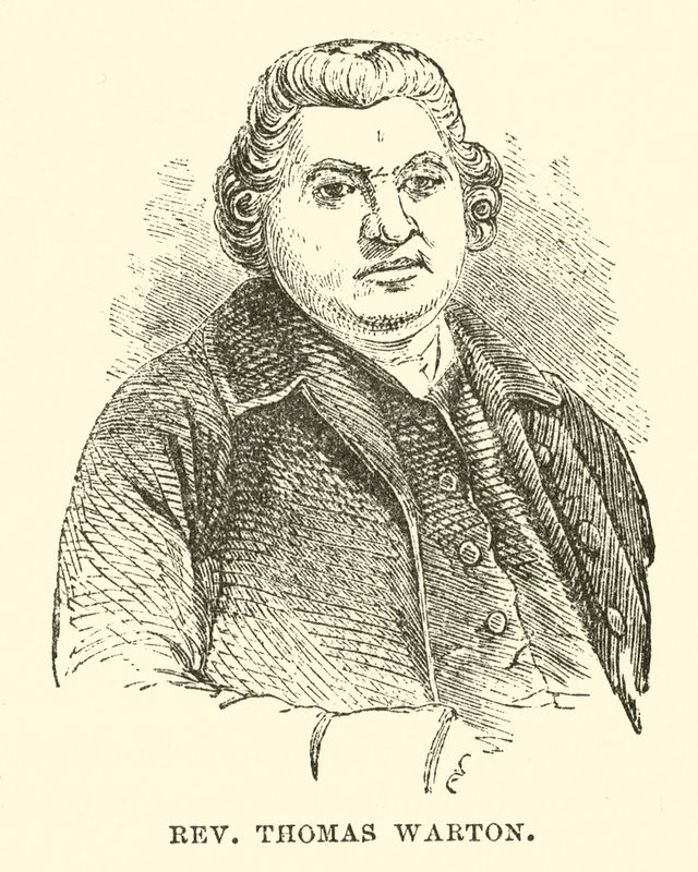 Reverendo Thomas Warton de English School