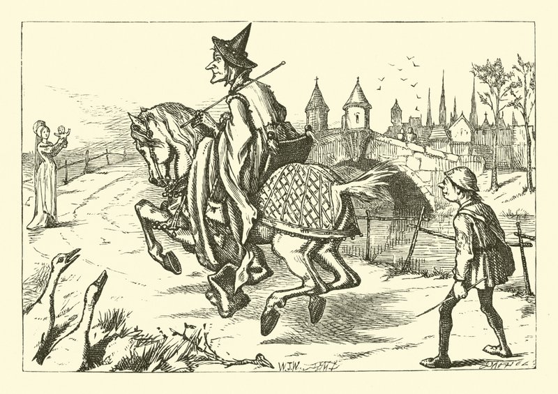 Montar un Caballo de Palo a Banbury Cross de English School