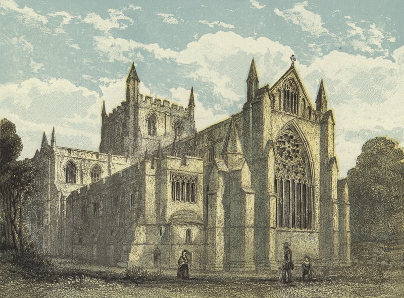 Catedral de Ripon, Vista Sureste de English School