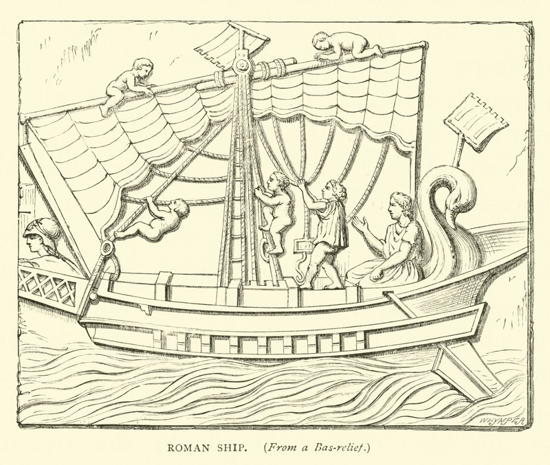 Barco romano de English School