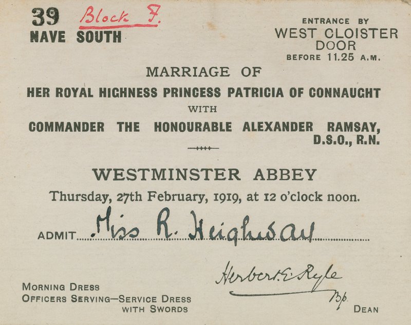 Invitación a la boda real de English School