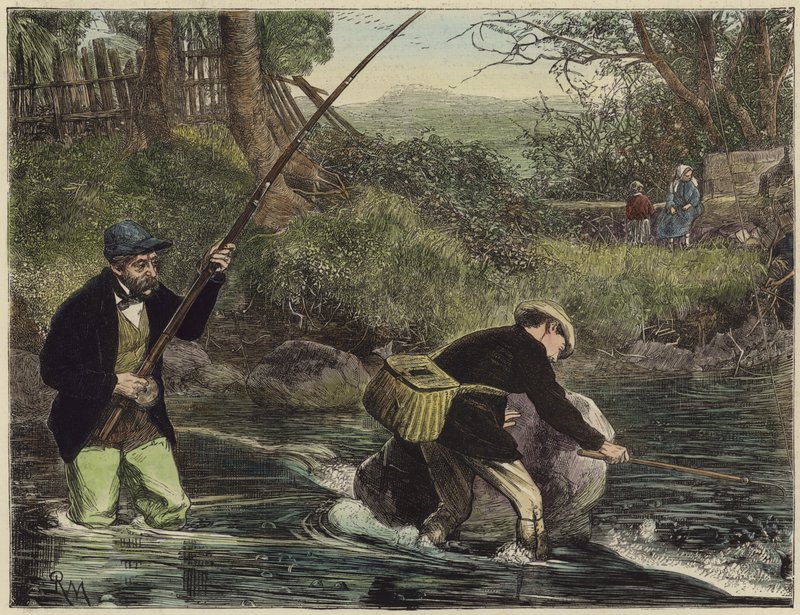 Pesca de salmón de English School