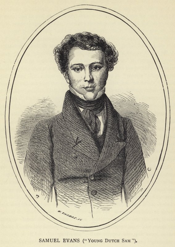 Samuel Evans, Joven Sam Holandés de English School