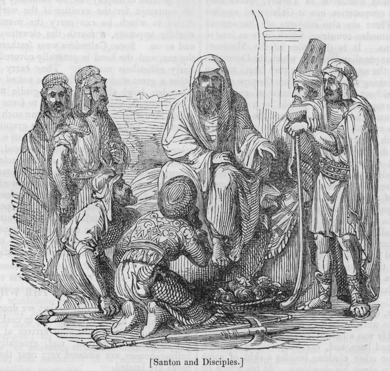 Santon y discípulos de English School