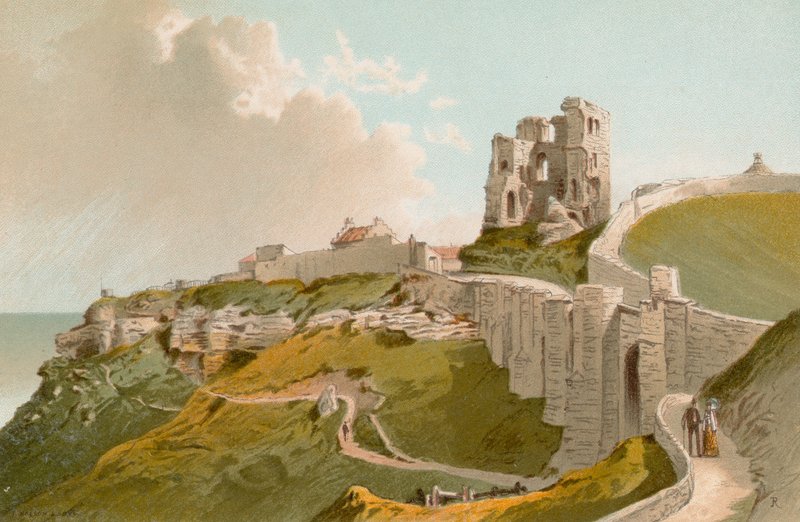 Castillo de Scarborough de English School