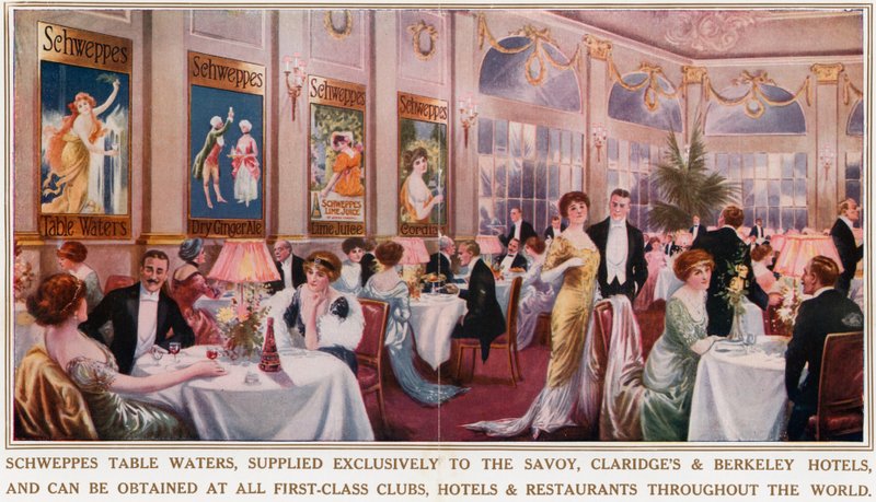 Aguas de mesa Schweppes de English School