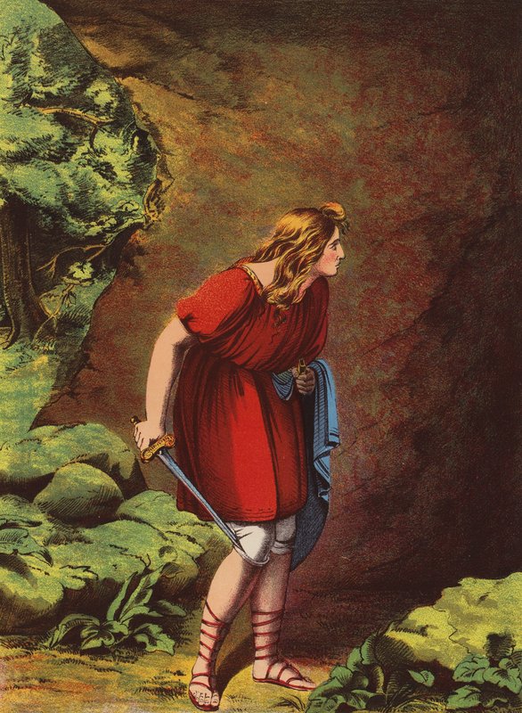 Shakespeare Cymbeline (cromolito) de English School