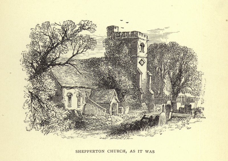 Iglesia de Shepperton, como era de English School
