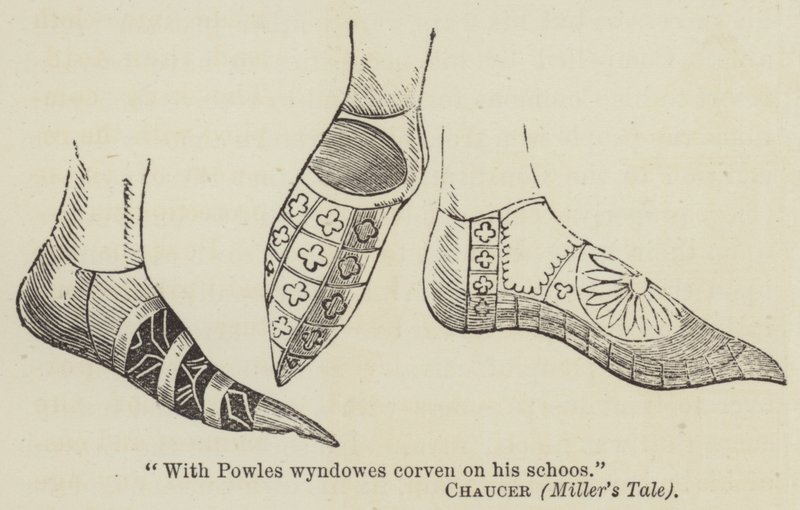 Zapatos (grabado) de English School