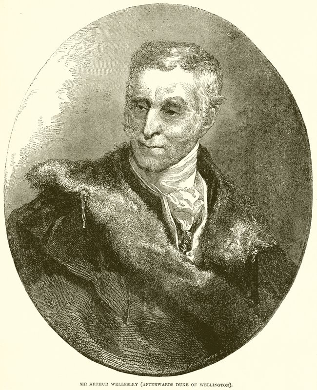 Sir Arthur Wellesley (Después Duque de Wellington) de English School