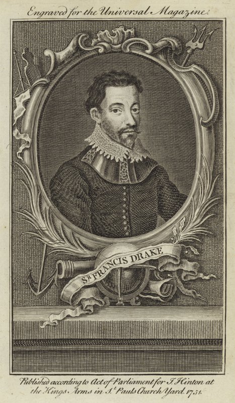 Sir Francis Drake de English School