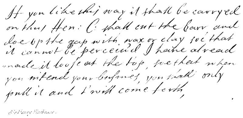 Sir Henry Firebrance de English School