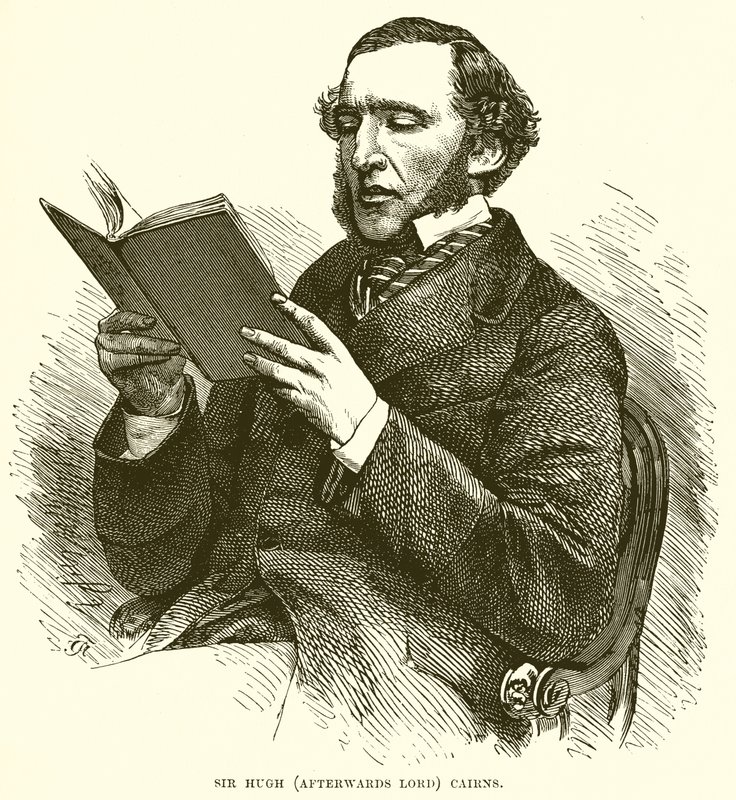 Sir Hugh (después Lord) Cairns de English School