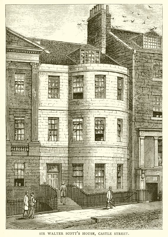 Casa de Sir Walter Scott, Castle Street de English School