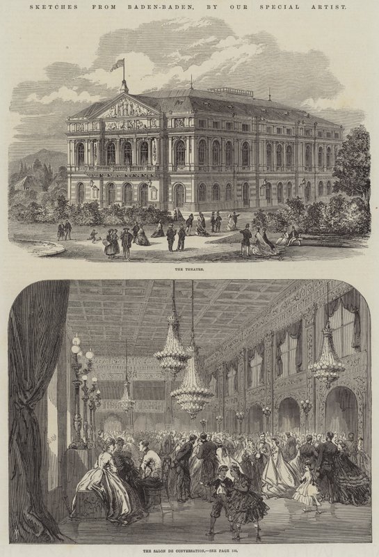 Bocetos de Baden-Baden de English School