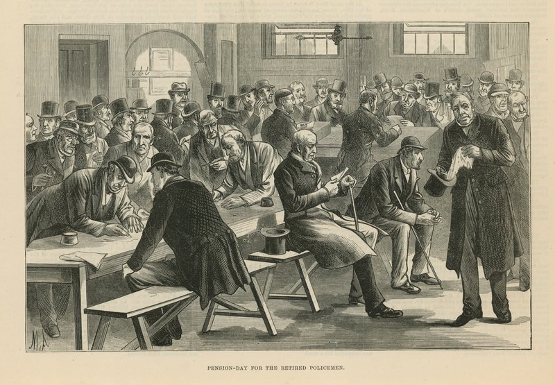 Bocetos en Scotland Yard de English School