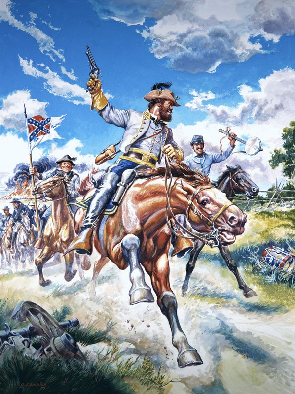Soldados en la Guerra Civil Americana de English School