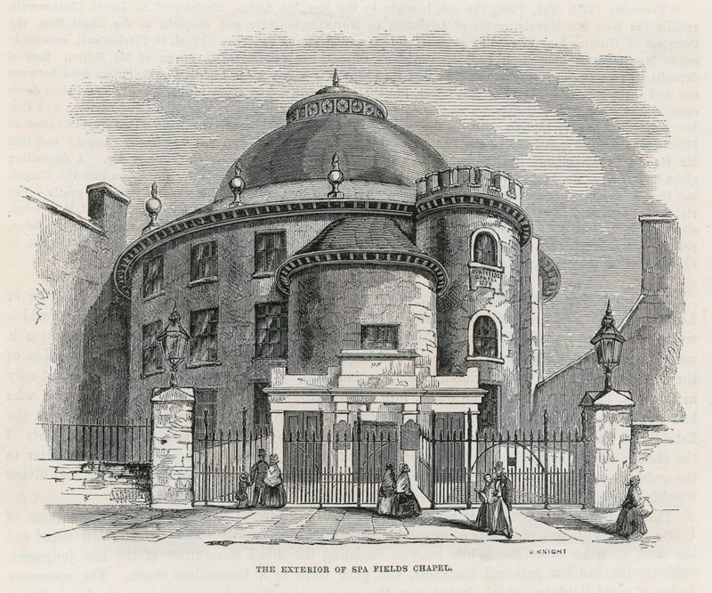 Capilla de Spa Fields, Clerkenwell de English School