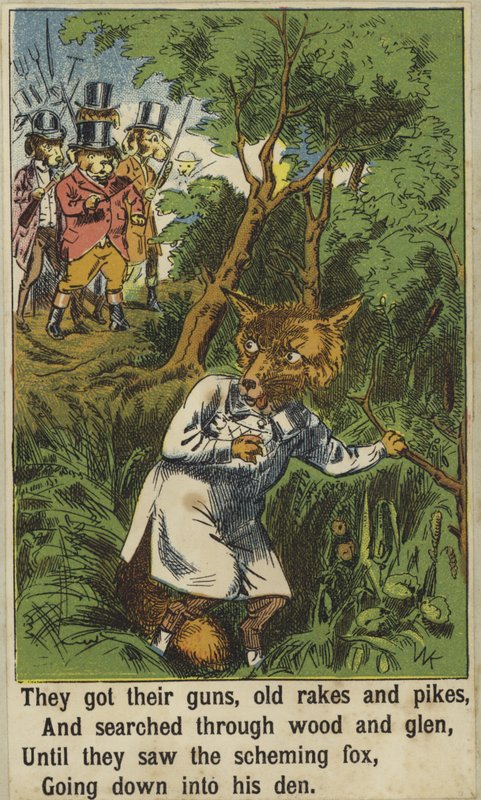 Squire Bull y el zorro de English School