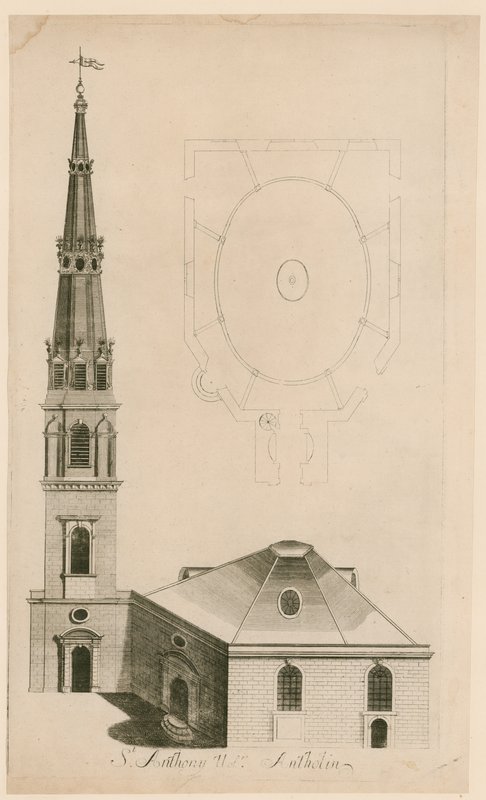 San Antholin, Londres de English School