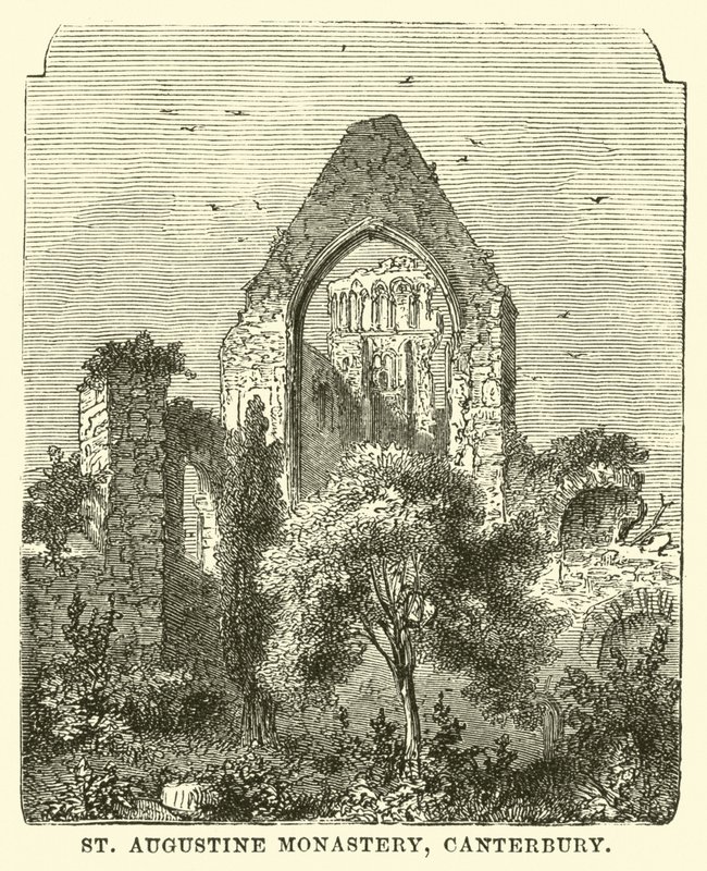 Monasterio de San Agustín, Canterbury de English School