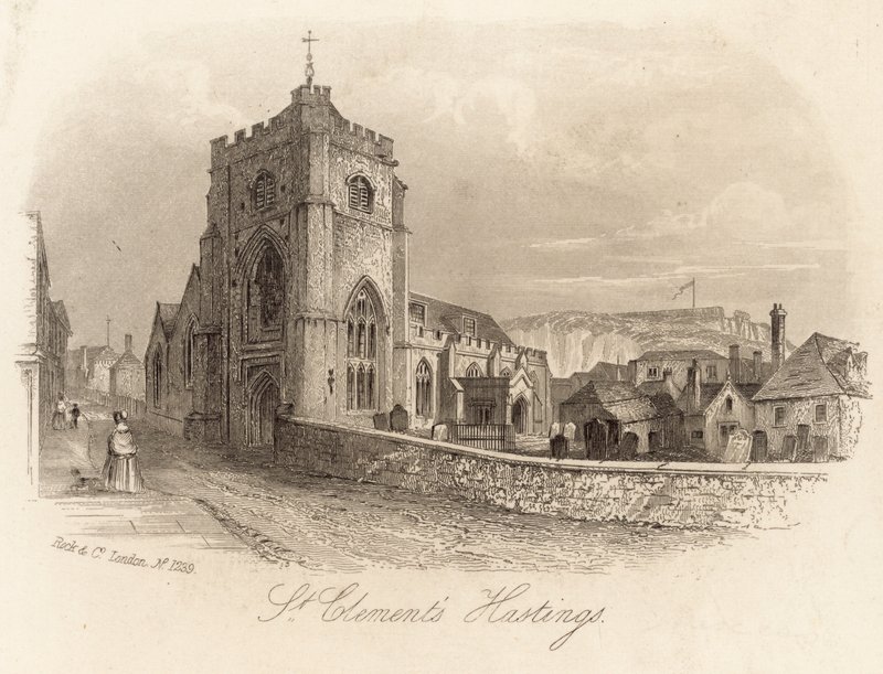 Iglesia de St Clements en Hastings de English School