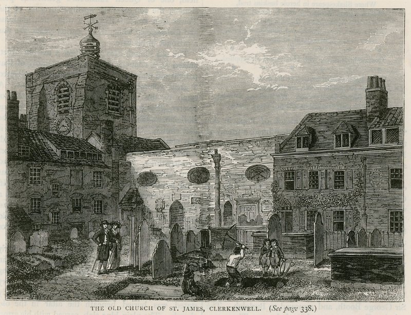 Iglesia de St James, Clerkenwell de English School