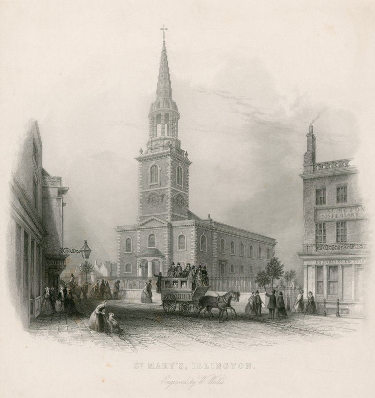 St Mary (nueva iglesia), Islington de English School