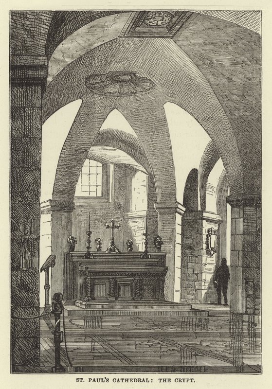 Catedral de St Pauls, la Cripta de English School