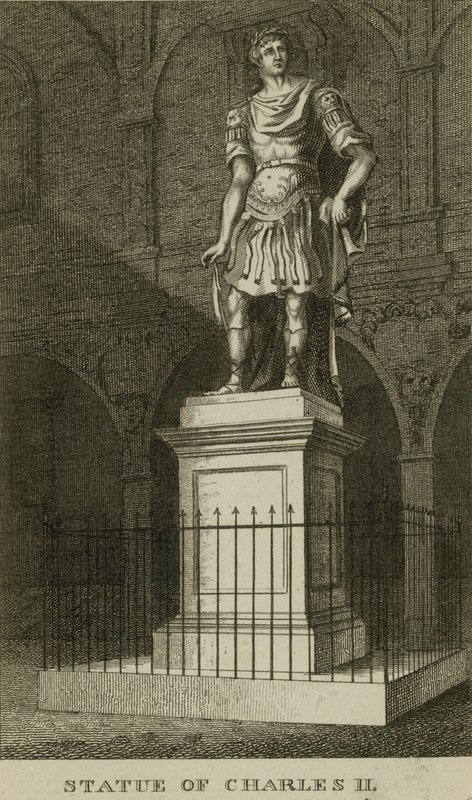 Estatua de Carlos II de English School