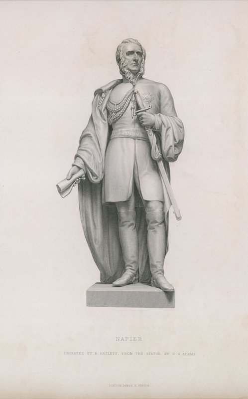 Estatua de Charles James Napier de English School