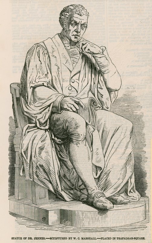 Estatua del Dr. Jenner de English School