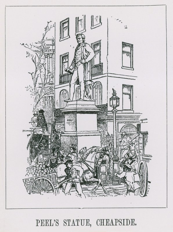 Estatua de Peel de English School
