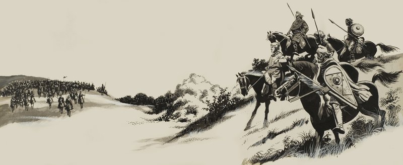 Ilustración de historia de English School