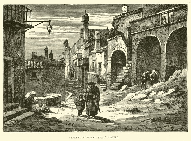 Calle en Monte Sant Angelo de English School