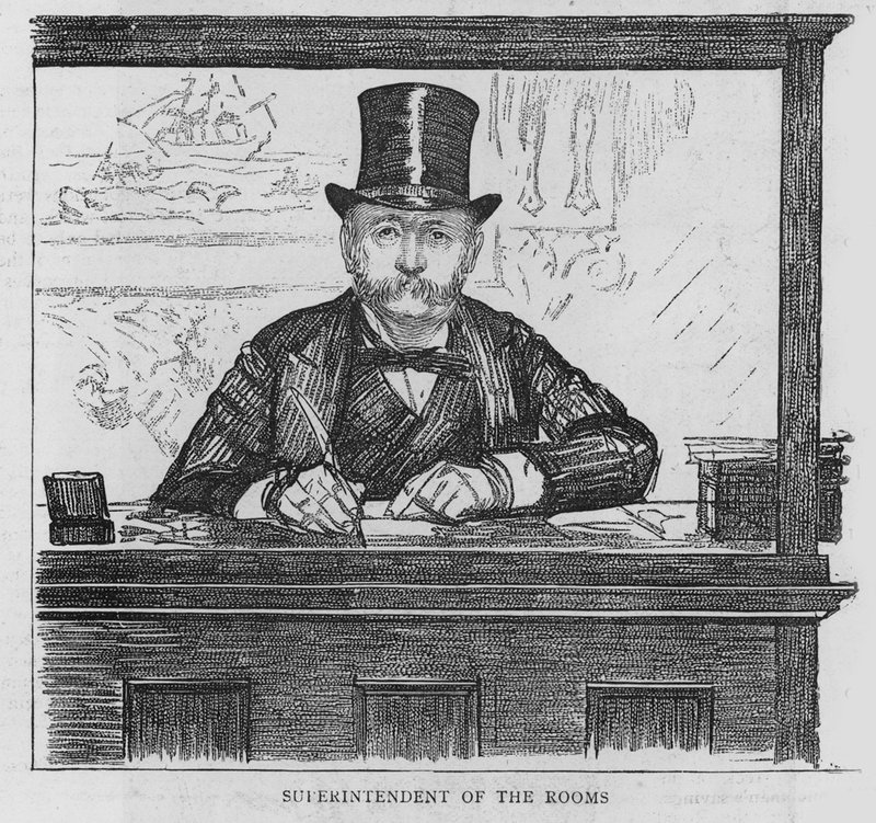 Superintendente de las salas en Lloyds de English School