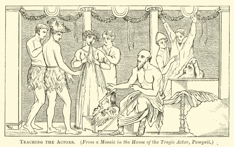 Enseñando a los Actores de English School