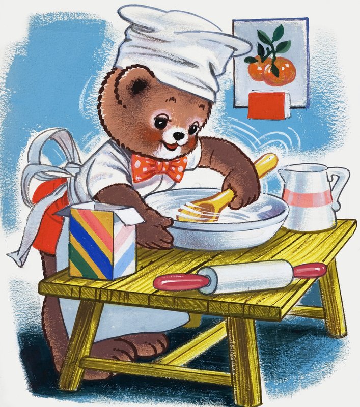 Oso de peluche (con objetos ocultos) de English School