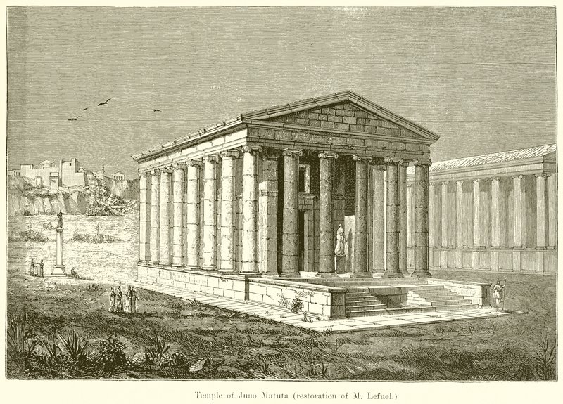 Templo de Juno Matuta de English School