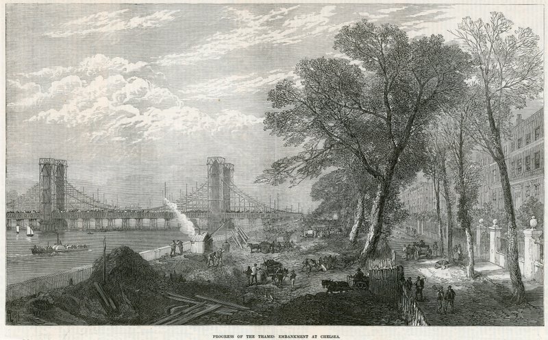 Thames Embankment en Chelsea de English School